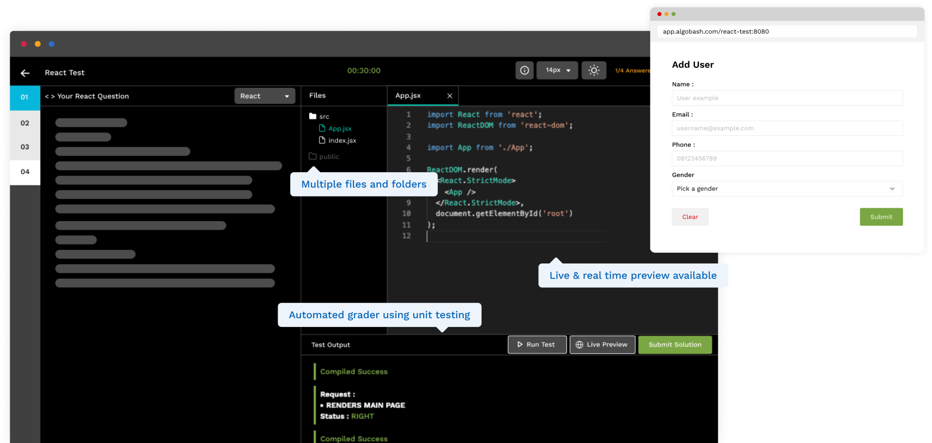 Tes Coding - Algobash